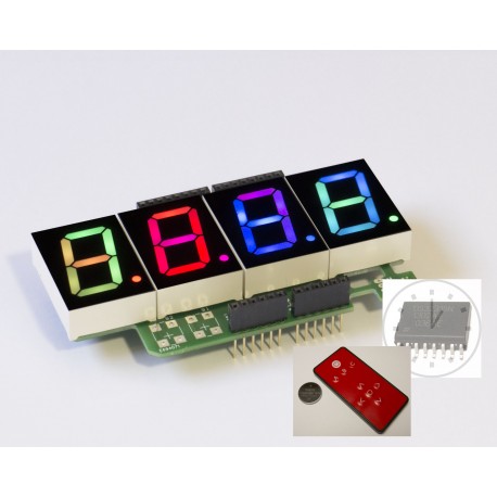 RGBDigit Base + CLock + IR set